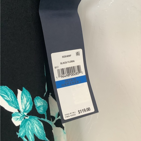 NWT Rachel Roy Halter Dress Sleeveless Mock Neck Stretch Zipper Slit XL - Picture 3 of 6